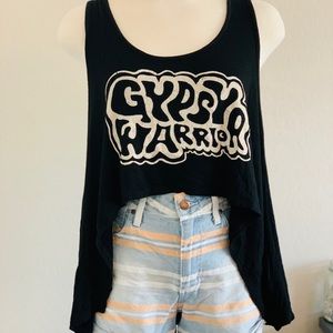 High low “Gypsy warrior” tank top